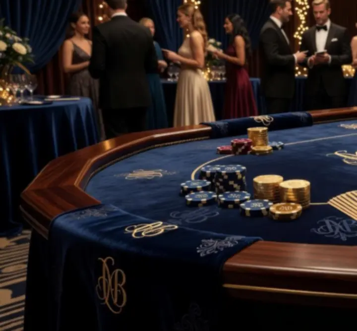 Personalizowany stół pokerowy 